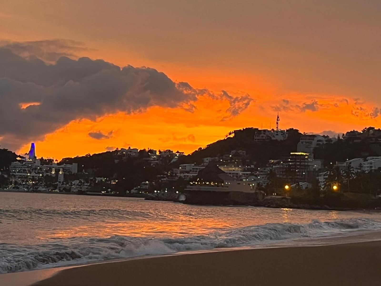 Espectacular Apto A Pie De Playa Con Vista Al Mar Manzanillo Buitenkant foto